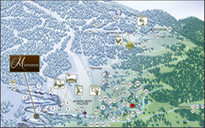 Plan de Plagne Montalbert